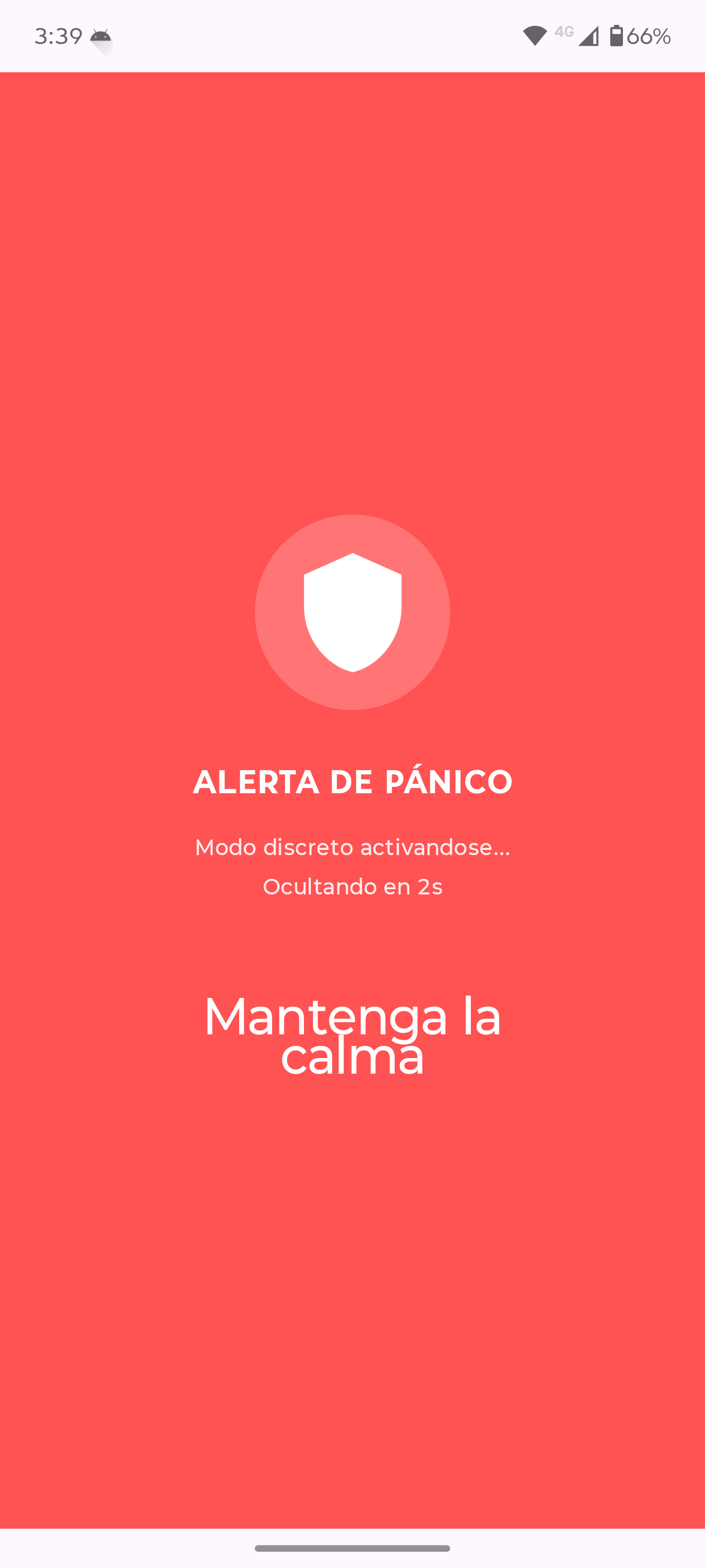 Botón de pánico de Skycop